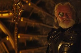 Anthony Hopkins as Odin in the first 