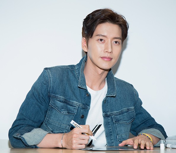 Actor Park Hae Jin during the autograph session for Calvin Klein Jeans in Seoul.