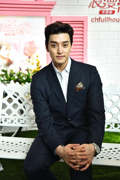 U-KISS member Eli during the press conference of TV drama series 'Full House'.