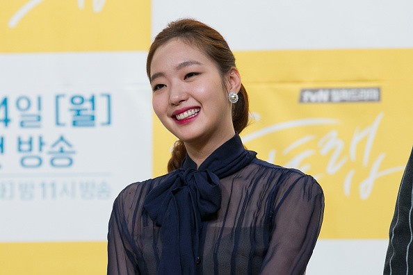 South Korean actress Kim Go-Eun during the press conference for tvN Drama 'Cheese In The Trap'.