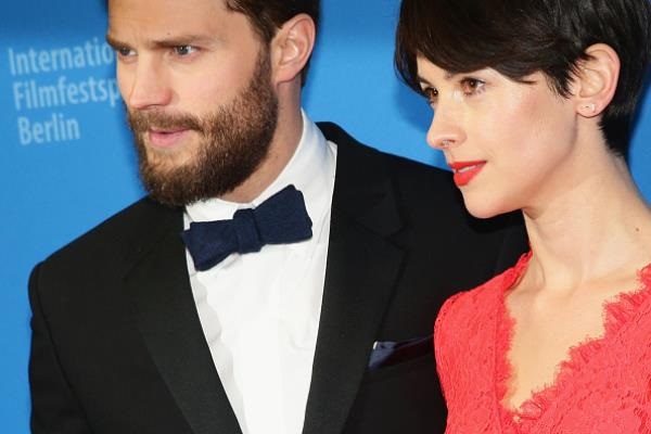 Actor Jamie Dornan and wife Amelia Warner attended the “Fifty Shades of Grey” premiere during the 65th Berlinale International Film Festival at Zoo Palast on February 11, 2015 in Berlin, Germany.