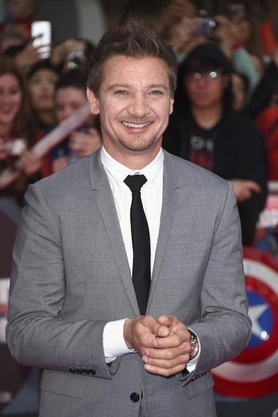 Jeremy Renner arrived for UK film premiere "Captain America: Civil War" at Vue Westfield on April 26 in London, England.